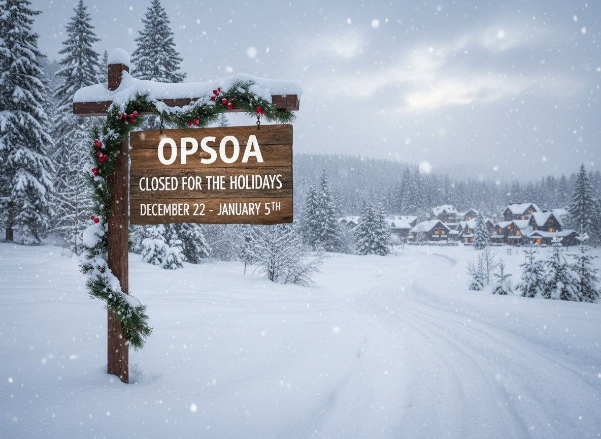 Firefly_Gemini Flash_OPSOA is closed for the Holidays from December 22 - January 5th, add a different snow 443069.png